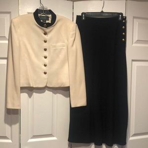 Lauren by Ralph Lauren Wool jacket and skirt set